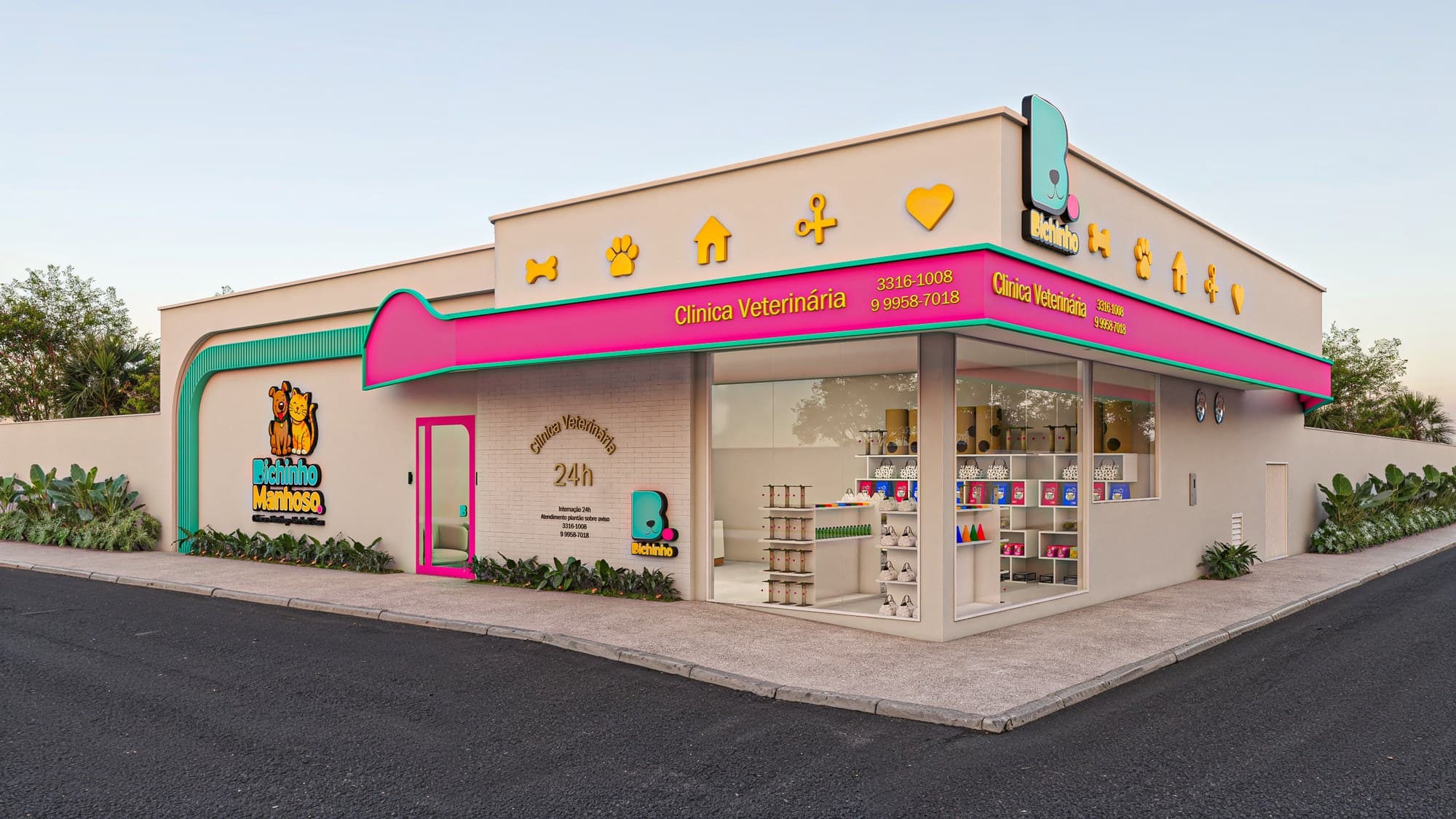 Fachada Comercial Pet Concept